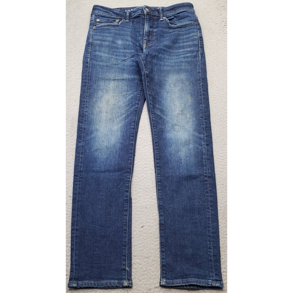American Eagle Jeans Mens 30x32 Blue Denim‎ Faded Streetwear Slim Straight Leg